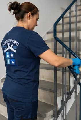 Treppenhausreinigung durch H&H Rundum-Service in NRW
